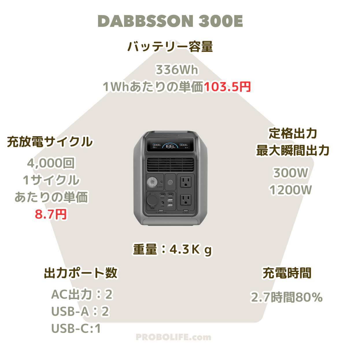 DABBSSON 300E
