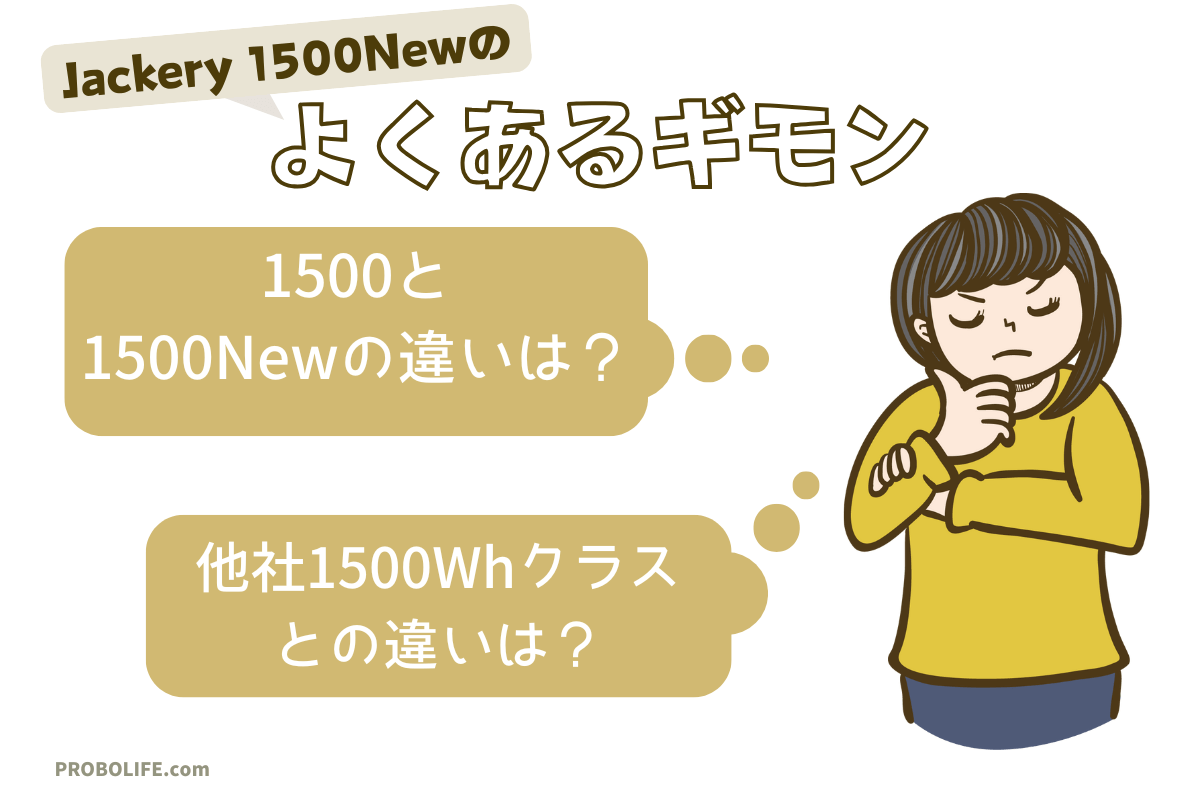 Jackery 1500 Newのよくある質問